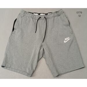Nike (Large) Men's Gray Sportswear Knit Jersey Shorts